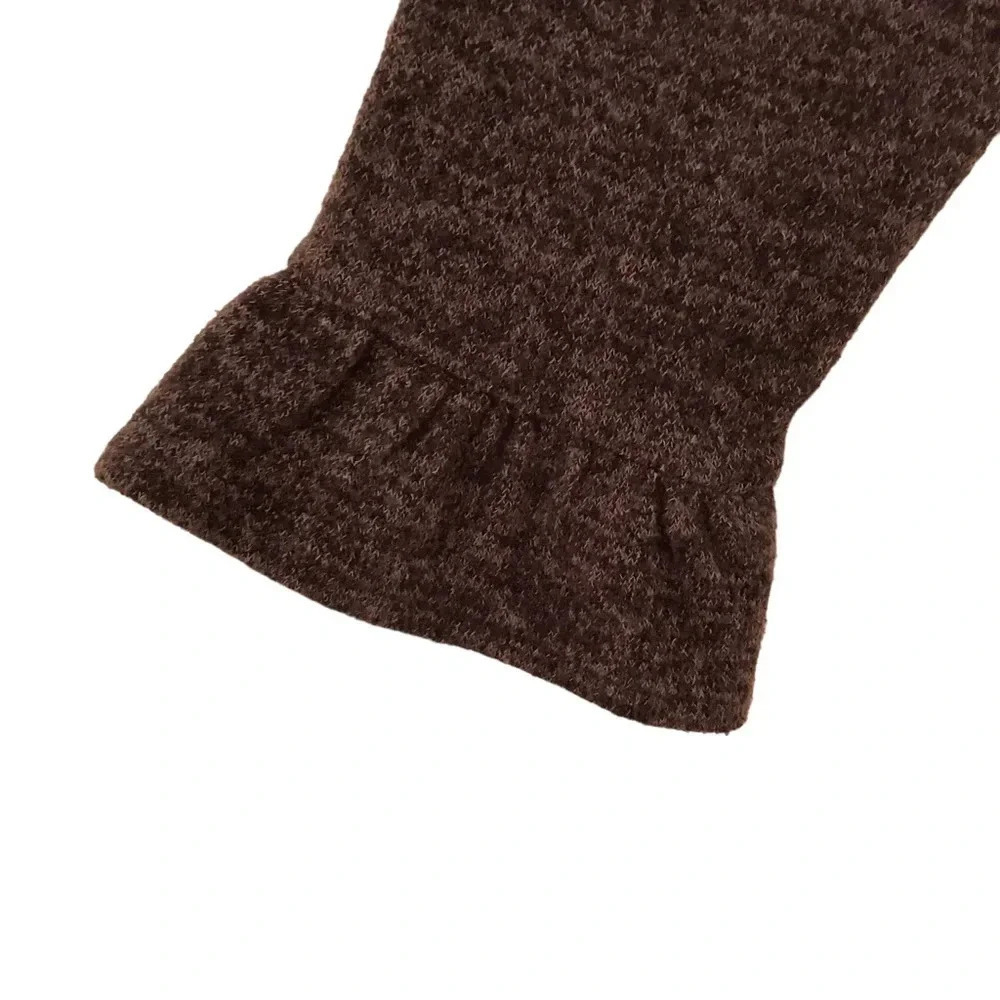 Elle Ladies Sweater with Cute Cuffs on Sleeves. - Picture 3 of 8